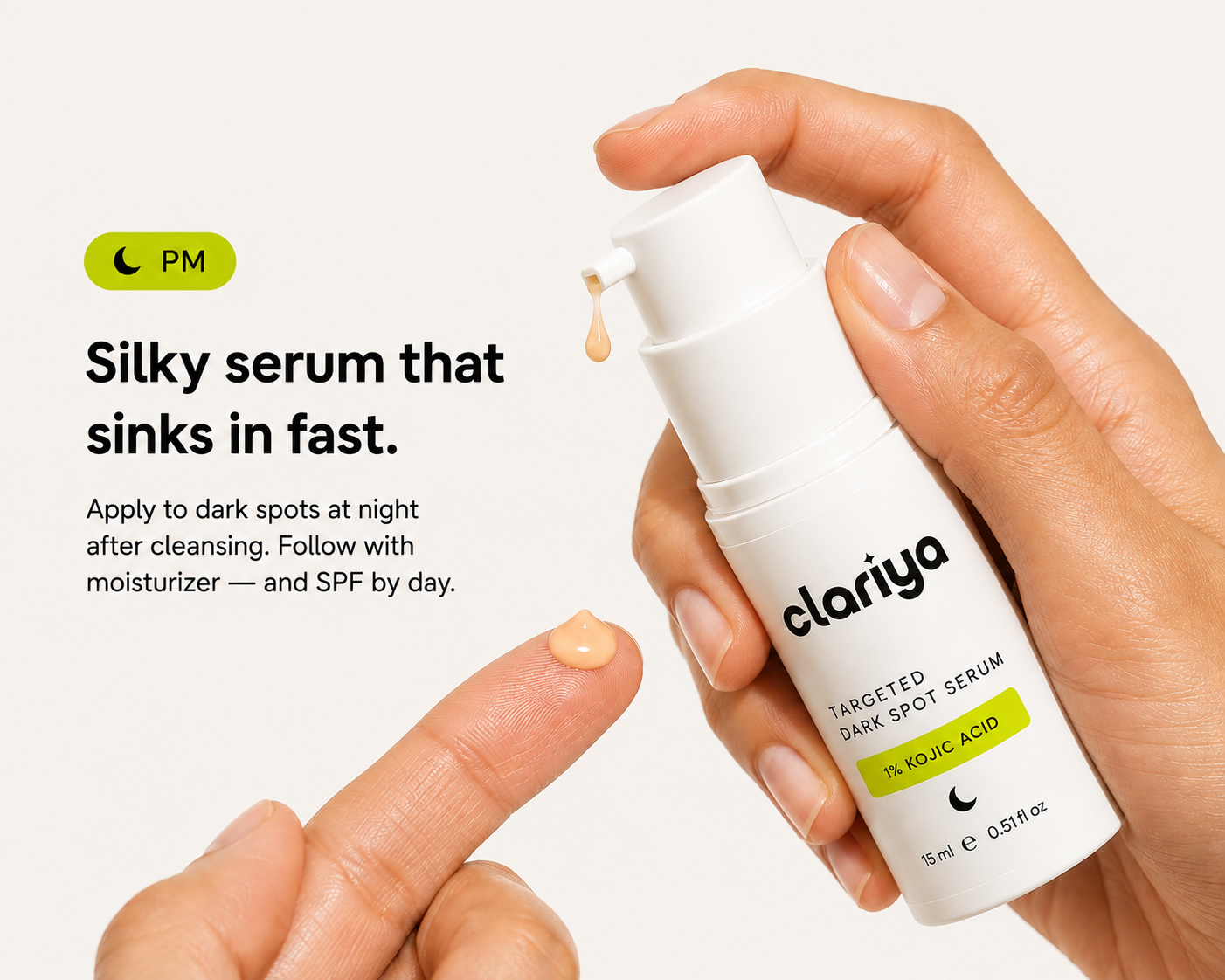 CLARIYA Targeted Dark Spot Serum — 1% Kojic Acid — image 7