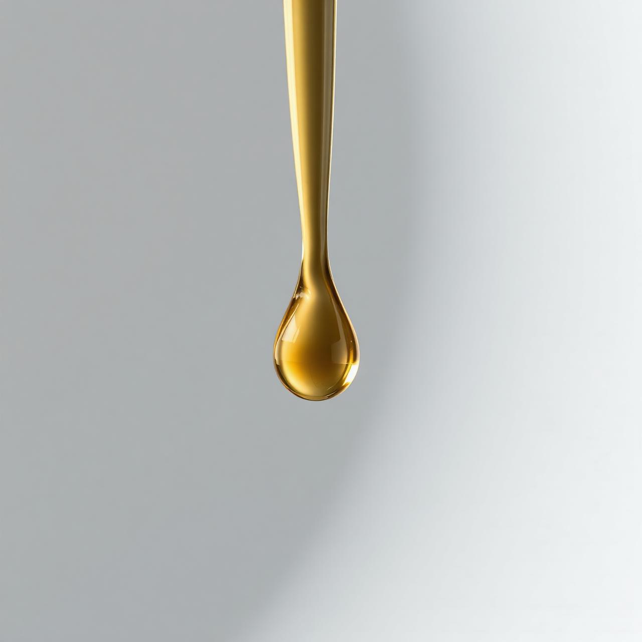 The gel cleanser lathering under warm water.